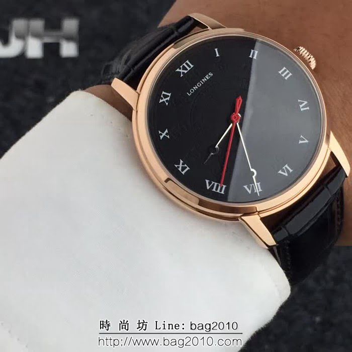 LONGINES浪琴 全自動機械 時尚男士腕表 WSS0387